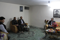 بازدید خانواده شهدا