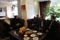 بازدید خانواده شهدا
